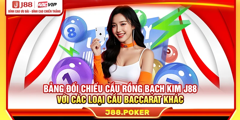 Bảng đối chiếu cầu rồng bạch kim J88 với các loại cầu baccarat khác