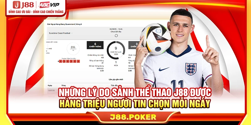 Những lý do sảnh thể thao J88 được hàng triệu người tin chọn mỗi ngày