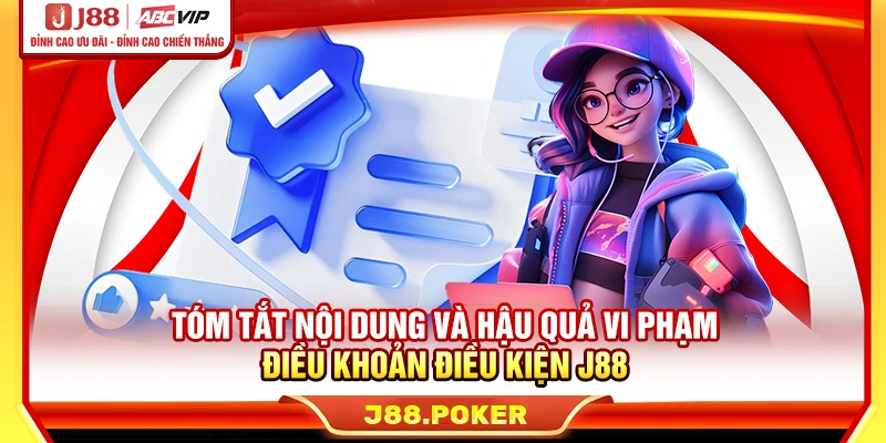 Tóm tắt nội dung và hậu quả vi phạm điều khoản điều kiện J88